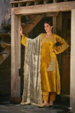 My Fashion Road Aiqa Elle Traditional Wear Velvet Designer Ladies Suit | 8402