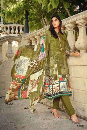My Fashion Road Aiqa Fasurd Branded Pashmina Winter Wear Exclusive Salwar Suit | 1006