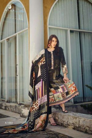 My Fashion Road Aiqa Fasurd Branded Pashmina Winter Wear Exclusive Salwar Suit | 1003