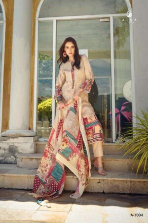 My Fashion Road Aiqa Fasurd Branded Pashmina Winter Wear Exclusive Salwar Suit | 1004