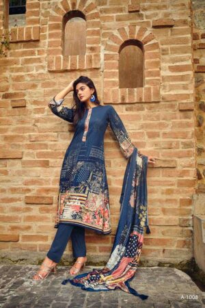 My Fashion Road Aiqa Fasurd Branded Pashmina Winter Wear Exclusive Salwar Suit | 1008