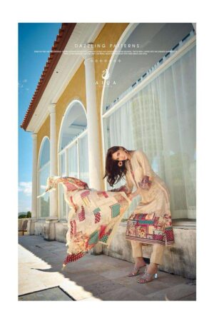 My Fashion Road Aiqa Fasurd Branded Pashmina Winter Wear Exclusive Salwar Suit | 1004