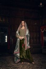 My Fashion Road Aiqa Janat E Zamir Pure Velvet Designer Traditional Wear Dress | 1042