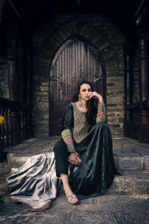My Fashion Road Aiqa Janat E Zamir Pure Velvet Designer Traditional Wear Dress | 1040