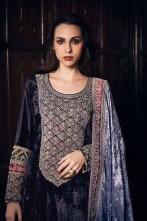 My Fashion Road Aiqa Janat E Zamir Pure Velvet Designer Traditional Wear Dress | 1046
