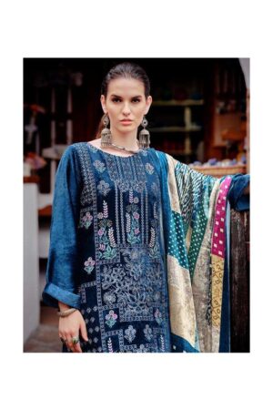 My Fashion Road Aiqa Qataar Partywear Velvet Designer Ladies Suit | 9105