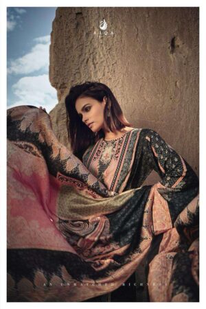 My Fashion Road Aiqa Raqeeb Fancy Digital Print Exclusive Branded Pashmina Suits | 1033