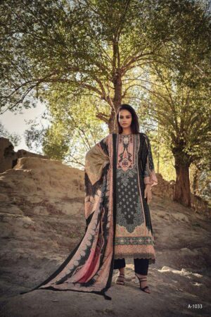 My Fashion Road Aiqa Raqeeb Fancy Digital Print Exclusive Branded Pashmina Suits | 1033