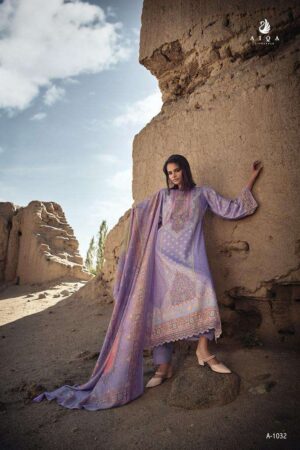 My Fashion Road Aiqa Raqeeb Fancy Digital Print Exclusive Branded Pashmina Suits | 1032