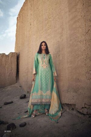 My Fashion Road Aiqa Raqeeb Fancy Digital Print Exclusive Branded Pashmina Suits | 1039