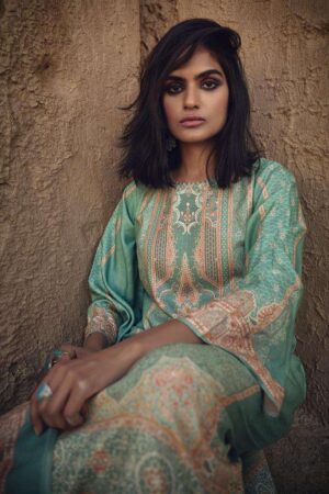 My Fashion Road Aiqa Raqeeb Fancy Digital Print Exclusive Branded Pashmina Suits | 1035