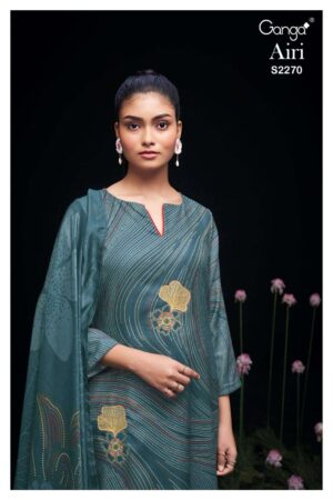 My Fashion Road Ganga Airi Exclusive Winter Wear Pashmina Suit | S2270-C