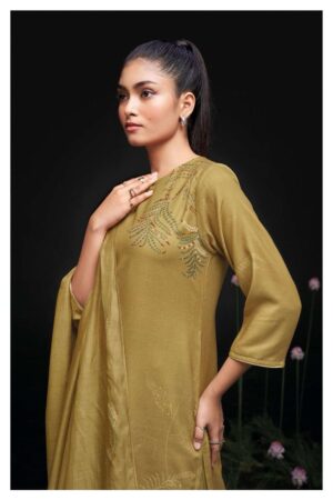 My Fashion Road Ganga Akane Exclusive Unstitched Pashmina Suit | S2276-A