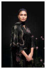 My Fashion Road Ganga Akane Exclusive Unstitched Pashmina Suit | S2276-B