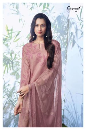 My Fashion Road Ganga Arabella Branded Pashmina Ladies Suit | S2179-B