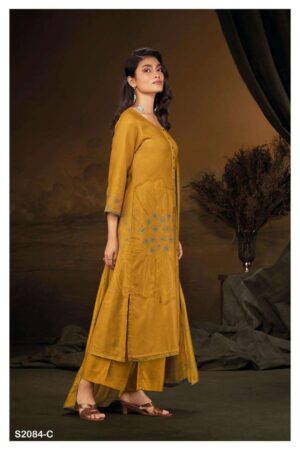 My Fashion Road Ganga Havanah Premium Wear Winter Collection Ladies Suit | S2084-C