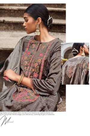 My Fashion Road Ganga Mrunal Designer Velvet Occasion Wear Branded Ladies Suit | C1541