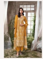 My Fashion Road Ganga Shamsi Festive Collection Jacquard Pashmina Ladies Suit | C1675