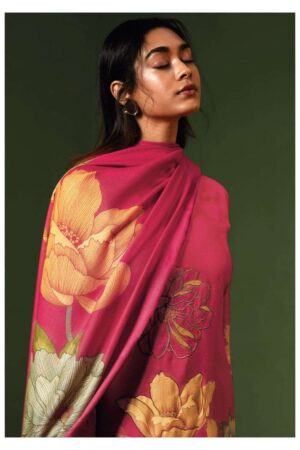 My Fashion Road Ganga Shining Digital Print Winter Wear Pashmina Ladies Suit | C1611