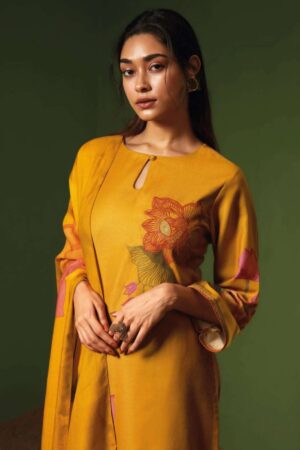My Fashion Road Ganga Shining Digital Print Winter Wear Pashmina Ladies Suit | C1614