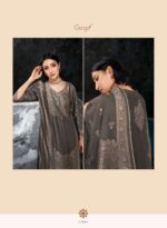 My Fashion Road Ganga Vyara Designer Pashmina Jacquard Premium Designs Suit | C1664