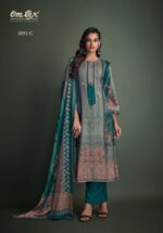 My Fashion Road Omtex Chand Digital Print Winter Collection Branded Ladies Suit | 3091-C
