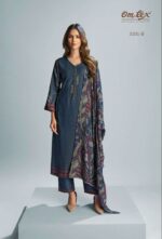 My Fashion Road Omtex Medha Digital Printed Fancy Pashmina Winter Wear Dress | 3101-B