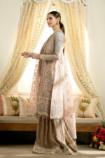My Fashion Road Qalamkar Wedding & Bridal Winter Unstitched Collection | DN-08 INAYAA