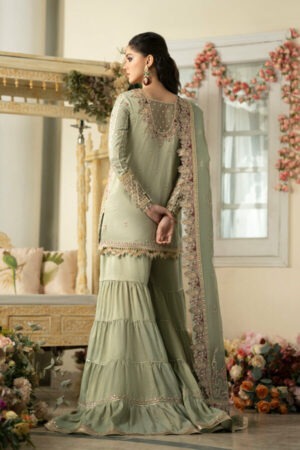 My Fashion Road Qalamkar Wedding & Bridal Winter Unstitched Collection | DN-06 FARIZA
