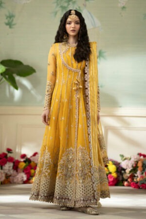 My Fashion Road Qalamkar Wedding & Bridal Winter Unstitched Collection | DN-04 KANZA