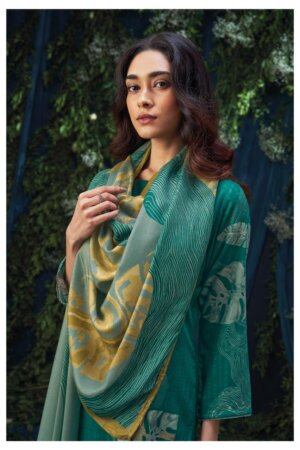 My Fashion Road Ganga Mahalia Exclusive Pashmina Plazzo Style Suit | S1980-A