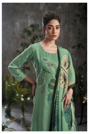 My Fashion Road Spirit Ganga Premium Wear Pashmina Exclusive Winter Suit | S1988-A