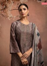 My Fashion Road Naariti Gevan Pure Tussar Silk Embroidered Unstitched Suit | 3 Colors