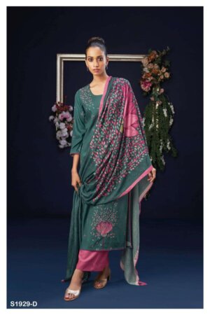 My Fashion Road Ganga Dhriti Exclusive Pashmina Salwar Suit | S1929-D