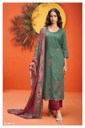 My Fashion Road Ganga Parker Exclusive Pashmina Salwar Suit | S1967-C