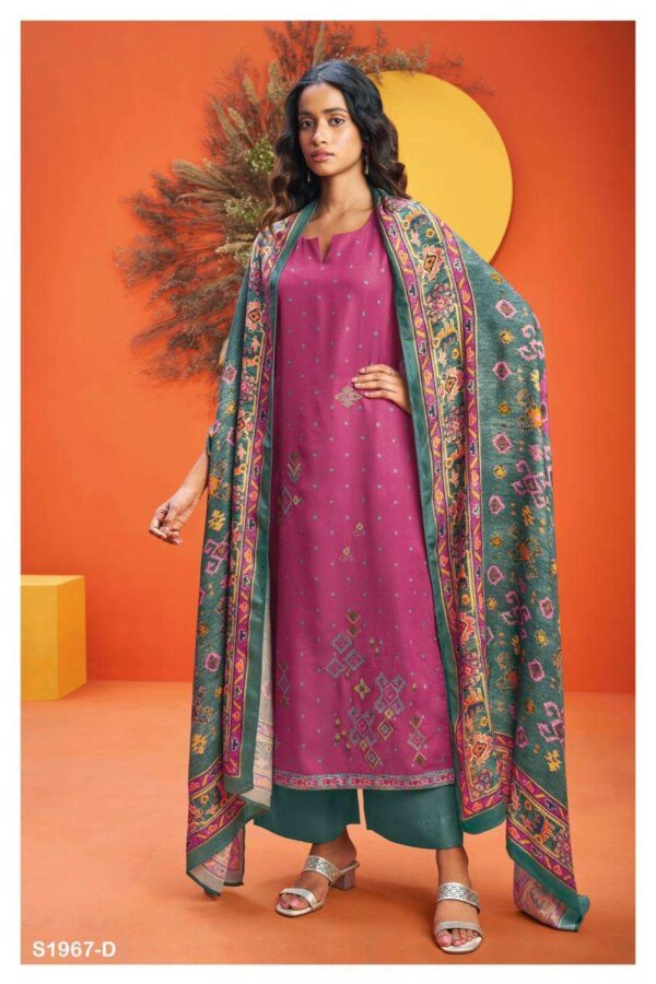 My Fashion Road Ganga Parker Exclusive Pashmina Salwar Suit | S1967-D