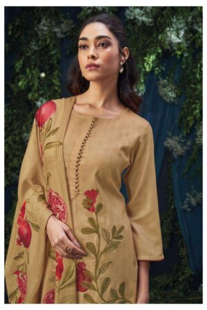 My Fashion Road Ganga Serina Winter Wear Pashmina Traditional Ladies Suit | S1989-A