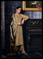 My Fashion Road Varsha Kaira Panjabi Designs Velvet Designer Suit | KR-03