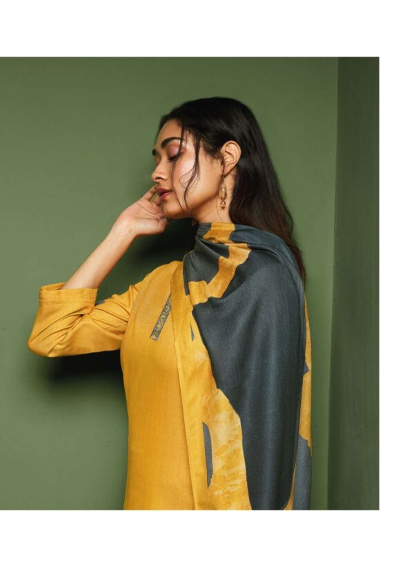 My Fashion Road Ganga Anushka Exclusive Cotton Salwar Kameez | Yellow