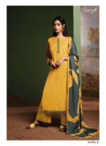 My Fashion Road Ganga Anushka Exclusive Cotton Salwar Kameez | Yellow