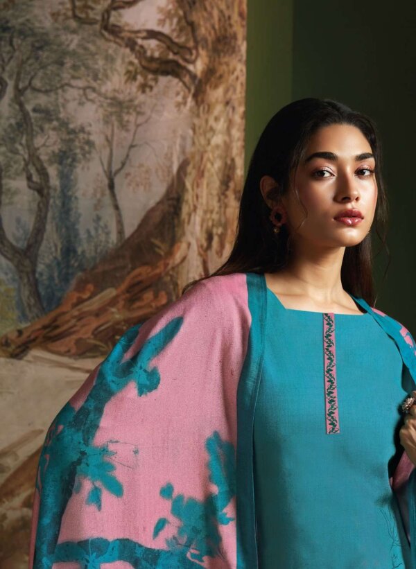 My Fashion Road Ganga Anushka Exclusive Cotton Salwar Kameez | Turquoise