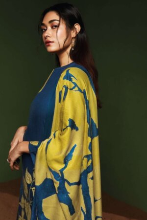 My Fashion Road Ganga Anushka Exclusive Cotton Salwar Kameez | Blue