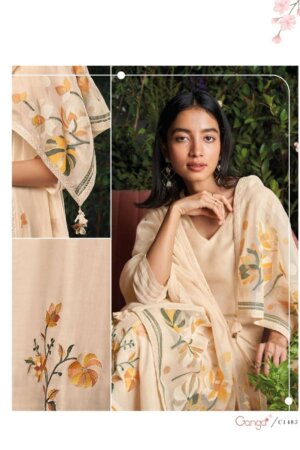 My Fashion Road Ganga Cyar Fancy Silk Branded Ladies Suit Festive Collection | C1485