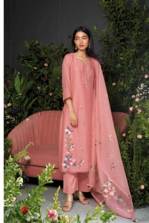 My Fashion Road Ganga Cyar Fancy Silk Branded Ladies Suit Festive Collection | C1483