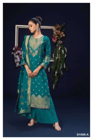 My Fashion Road Ganga Maryana Premium Designs Partywear Ladies Suit | S1998-A