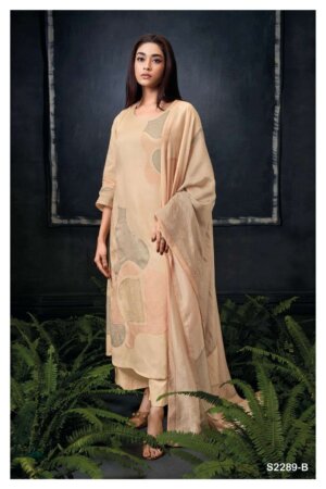 My Fashion Road Ganga Ruth Fancy Cotton Salwar Kameez Catalog | Beige