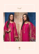 My Fashion Road Ganga Shiloh Stylish Fancy Jacquard Ladies Suit | Pink