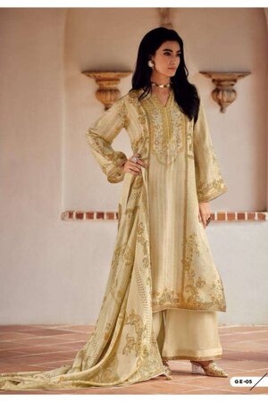 My Fashion Road Varsha Golden Eclipse Exclusive Branded Ladies Suit | GE-05