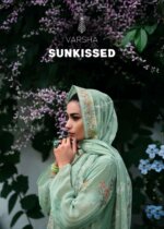 My Fashion Road Varsha Sunkissed Designer Party Wear Organza Suit | SK-01