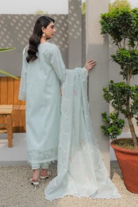 My Fashion Road Qalamkar Qline Lawn Unstitched Collection 2024 | Siofra JK-12